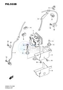 UH200 ABS BURGMAN EU drawing HYDRAULIC UNIT