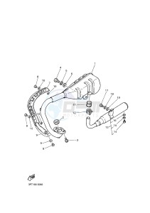 PW50 (2SA7 2SA8 2SA9) drawing EXHAUST