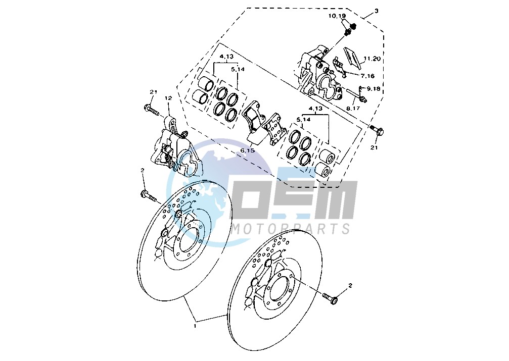 FRONT BRAKE CALIPER