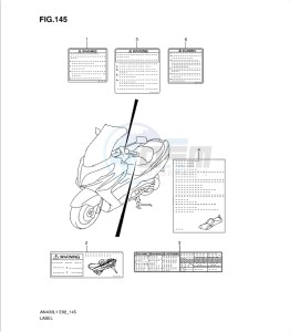 AN400Z drawing LABEL (AN400AL1 E24)