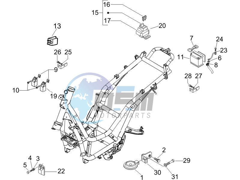 Remote control switches - Battery - Horn