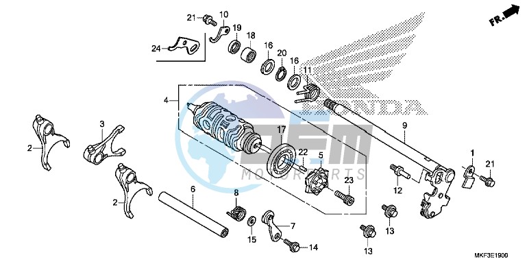 GEARSHIFT DRUM