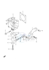 DF 40 drawing Throttle Body