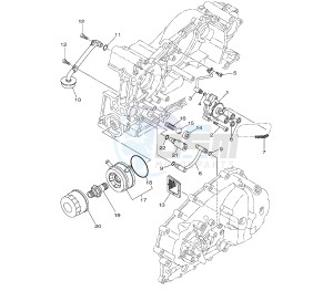 XP T-MAX BLACK MAX-NIGHT MAX 500 drawing OIL PUMP