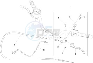 V9 Roamer 850 (APAC) drawing Commando van de koppeling