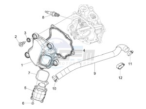 Beverly 300 ie Tourer e3 drawing Cylinder head cover