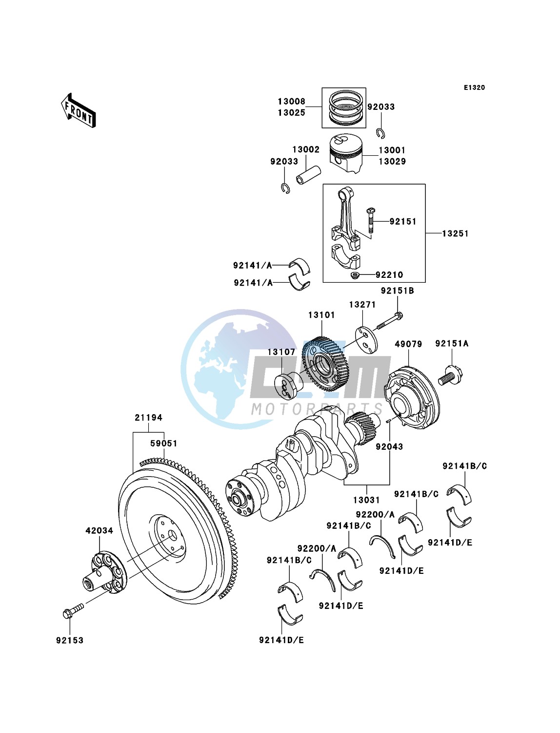 Crankshaft/Piston(s)