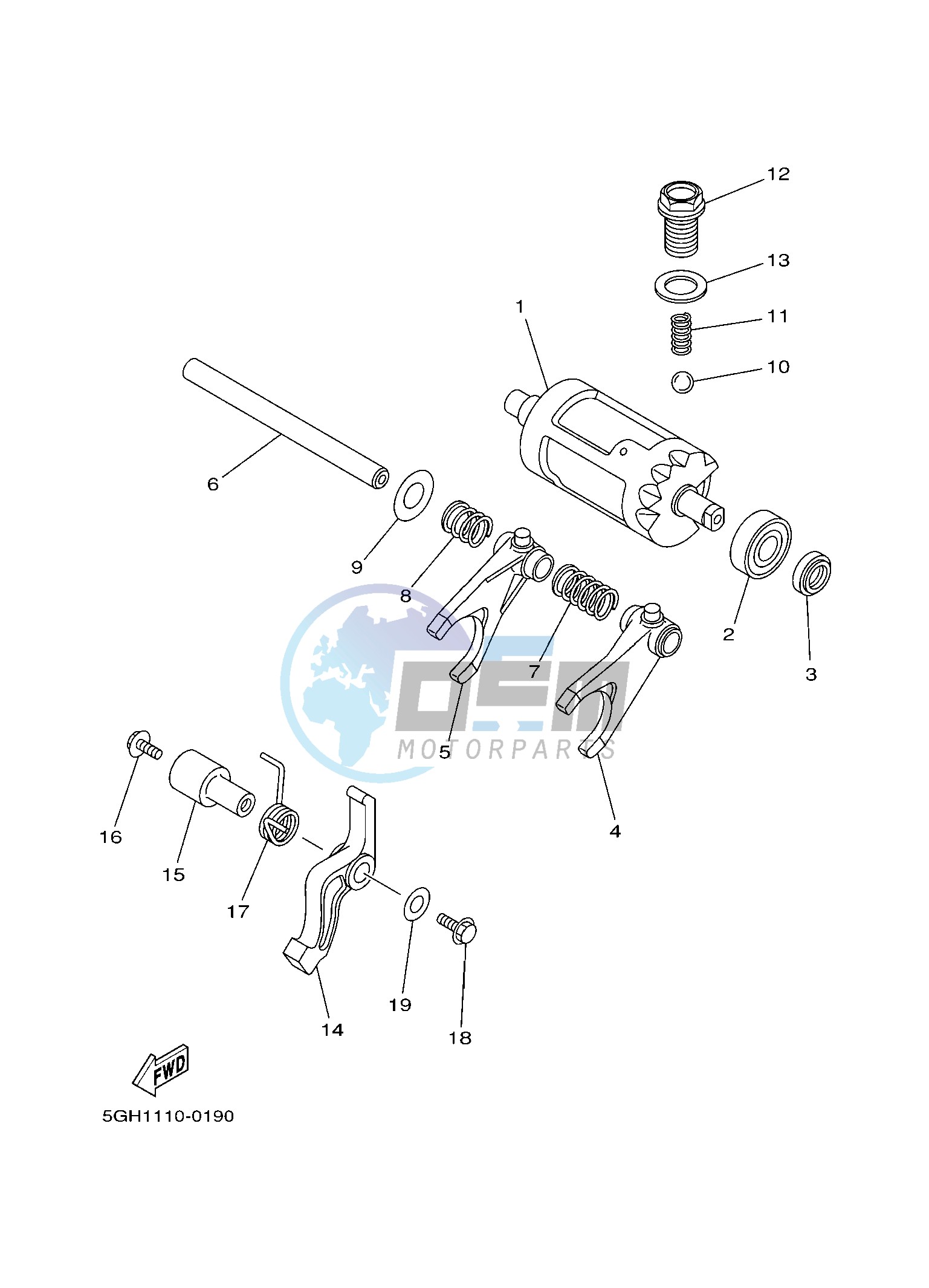 SHIFT CAM & FORK