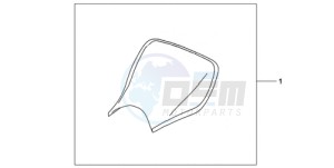 CBR1000RA9 BR / ABS MME drawing E-SEAT