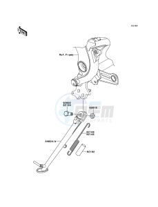 ER-6f EX650C9F GB XX (EU ME A(FRICA) drawing Stand(s)