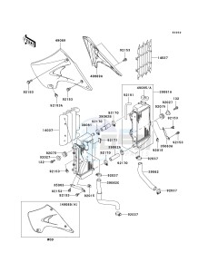 KX 125 M (M3) M3 drawing RADIATOR