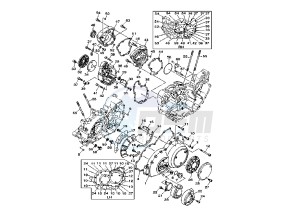 XV MIDNIGHT STAR 1900 drawing CRANKCASE COVER