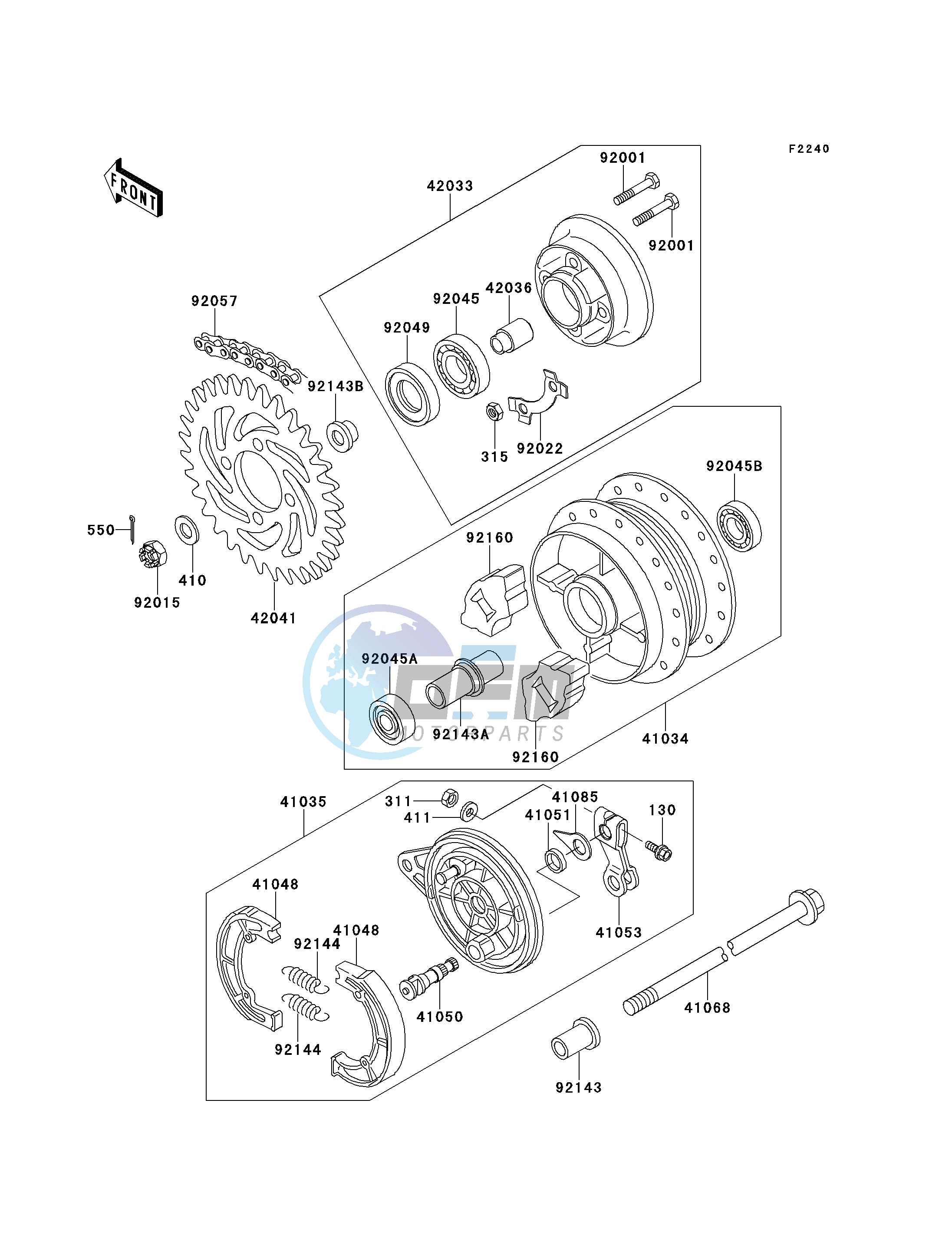 REAR HUB