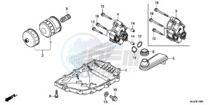 NC700SDE NC700SD 2ED - (2ED) drawing OIL PAN/ OIL PUMP