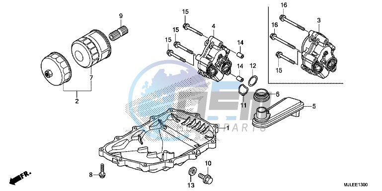 OIL PAN/ OIL PUMP