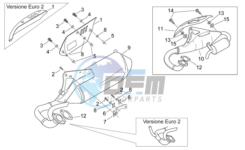 Catalytic exhaust unit