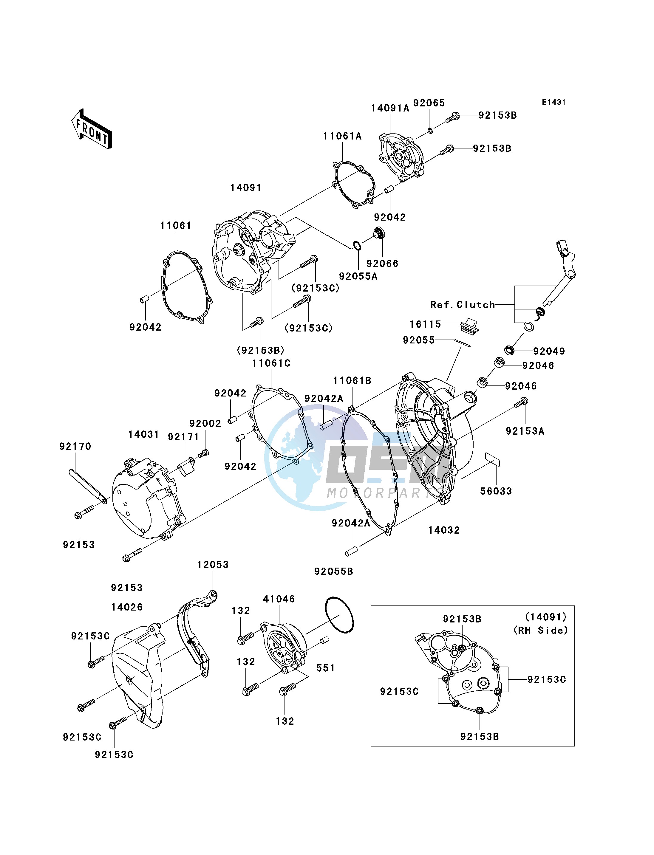 ENGINE COVER-- S- -