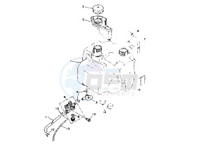 YA R AXIS 50 drawing FUEL TANK