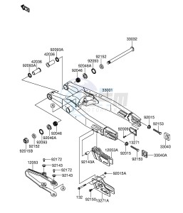 RM-Z250 (E19) drawing SWINGARM