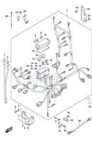 DF 150 drawing Harness (Model: TG/ZG)