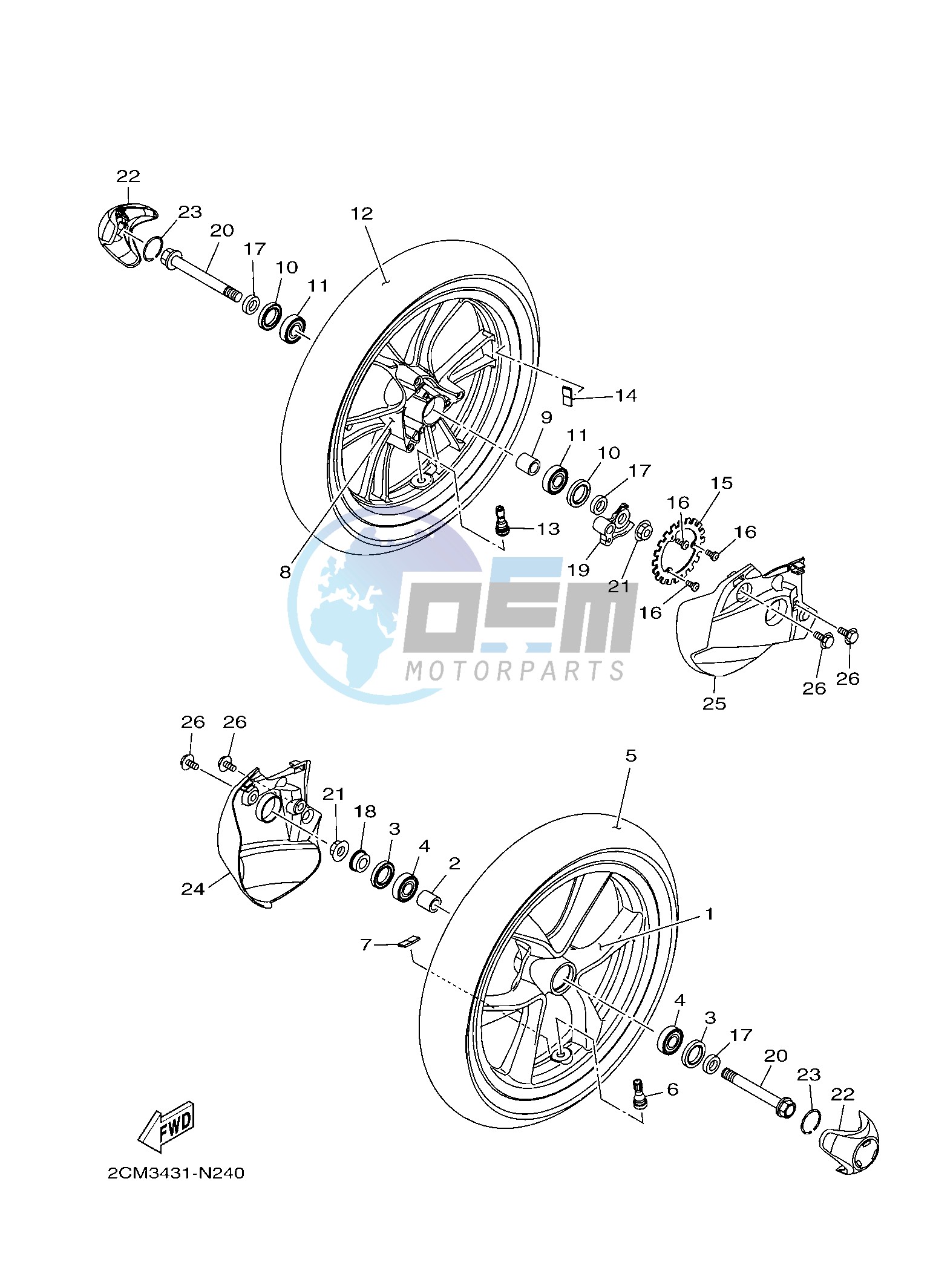 FRONT WHEEL