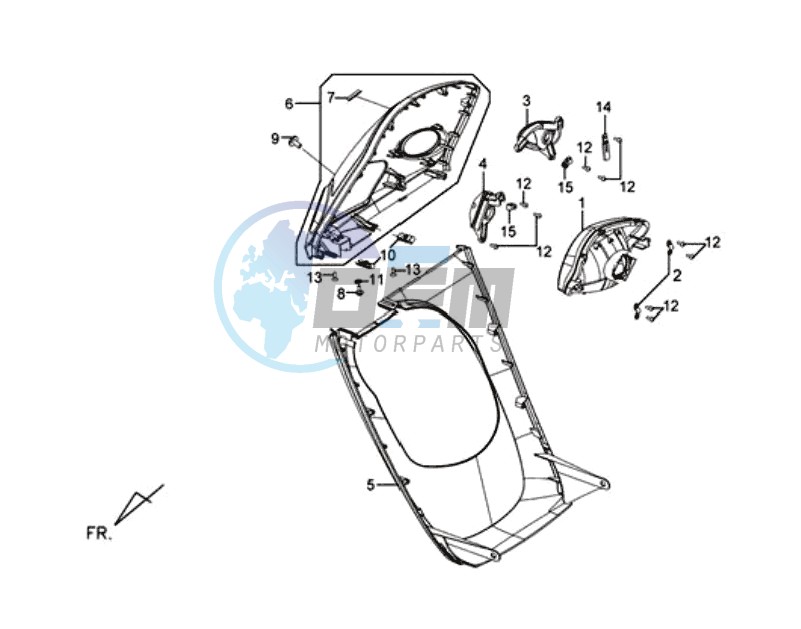 COWLING FRONT / COWLING INNER