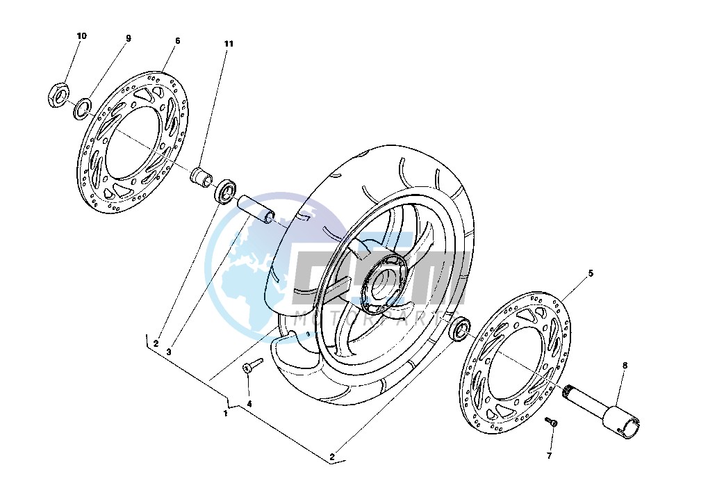 FRONT WHEEL ALLOY