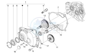 Mojito 125 e3 drawing Transmission final drive