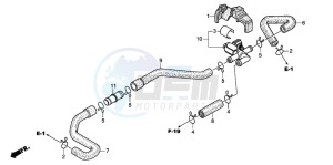 XL700VA drawing AIR INJECTION VALVE