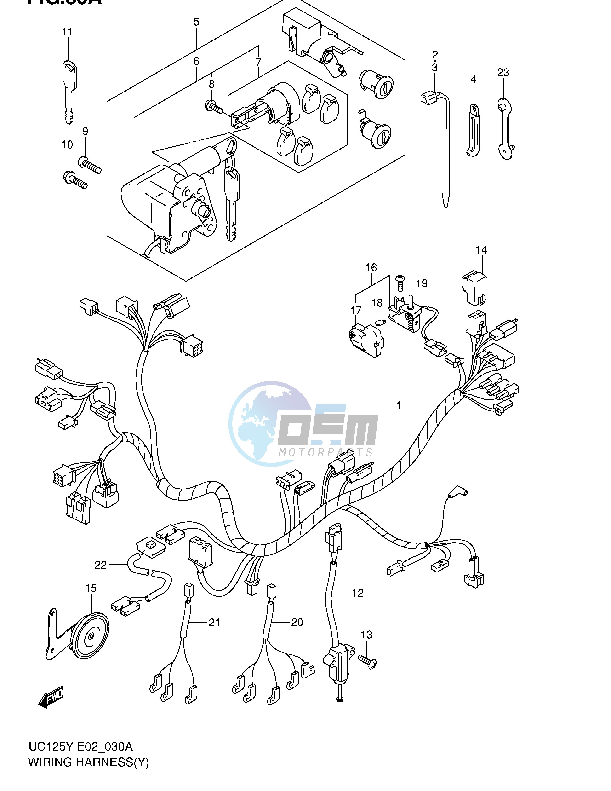 WIRING HARNESS (MODEL Y K1)