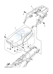 YB125 (2CSB) drawing SEAT