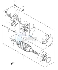 SV1000 (E2) drawing STARTING MOTOR