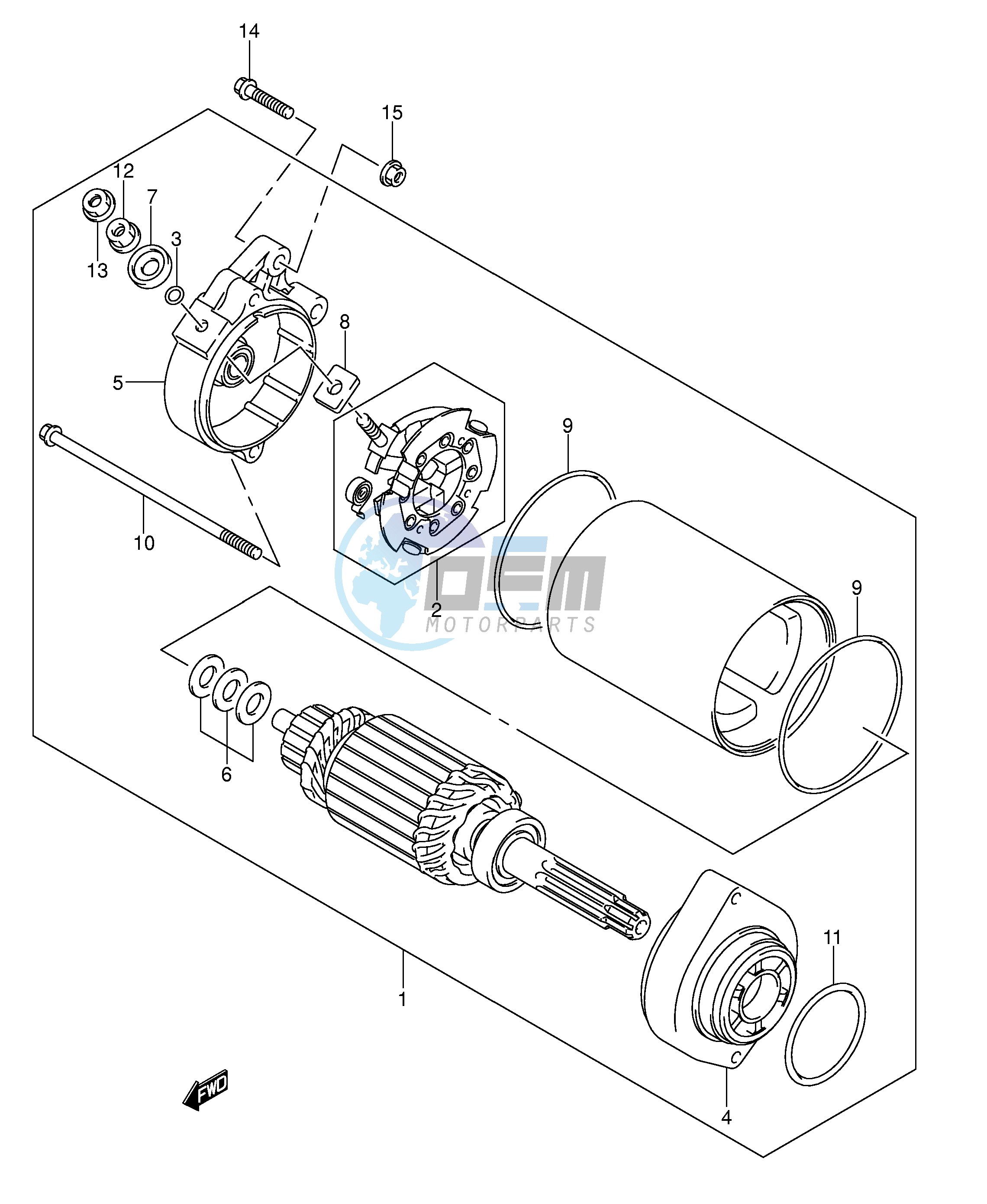 STARTING MOTOR