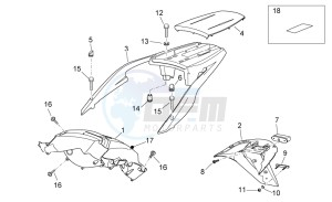 Atlantic 300 drawing Rear body II