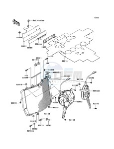 1400GTR ZG1400A9F FR GB XX (EU ME A(FRICA) drawing Radiator