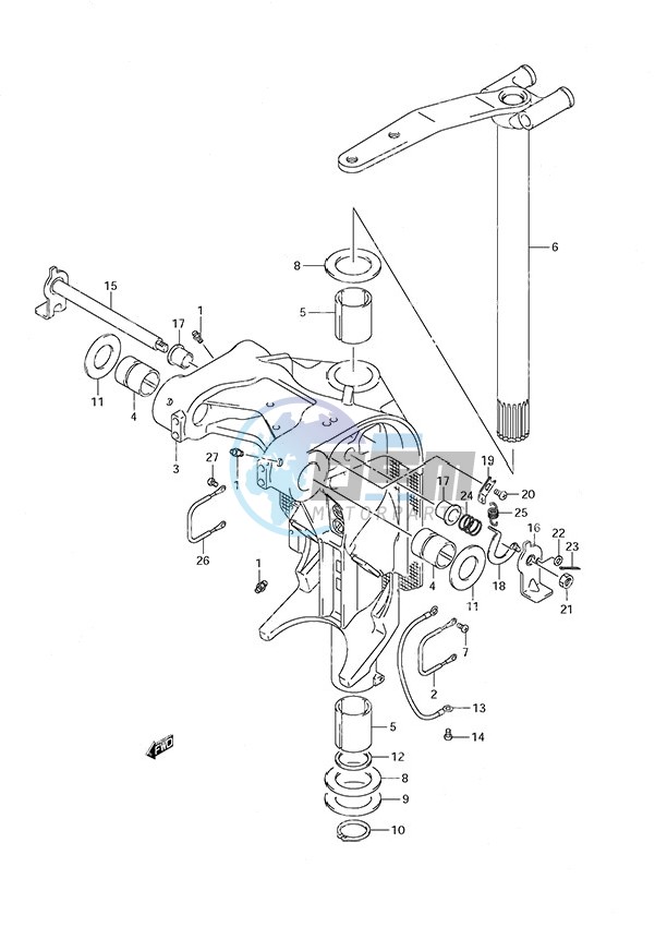 Swivel Bracket (DF250S)