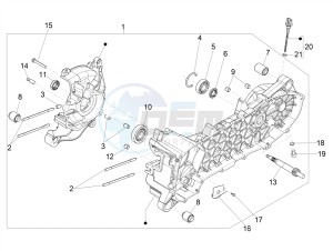 PRIMAVERA 50 4T-3V NOABS E4 (APAC) drawing Crankcase