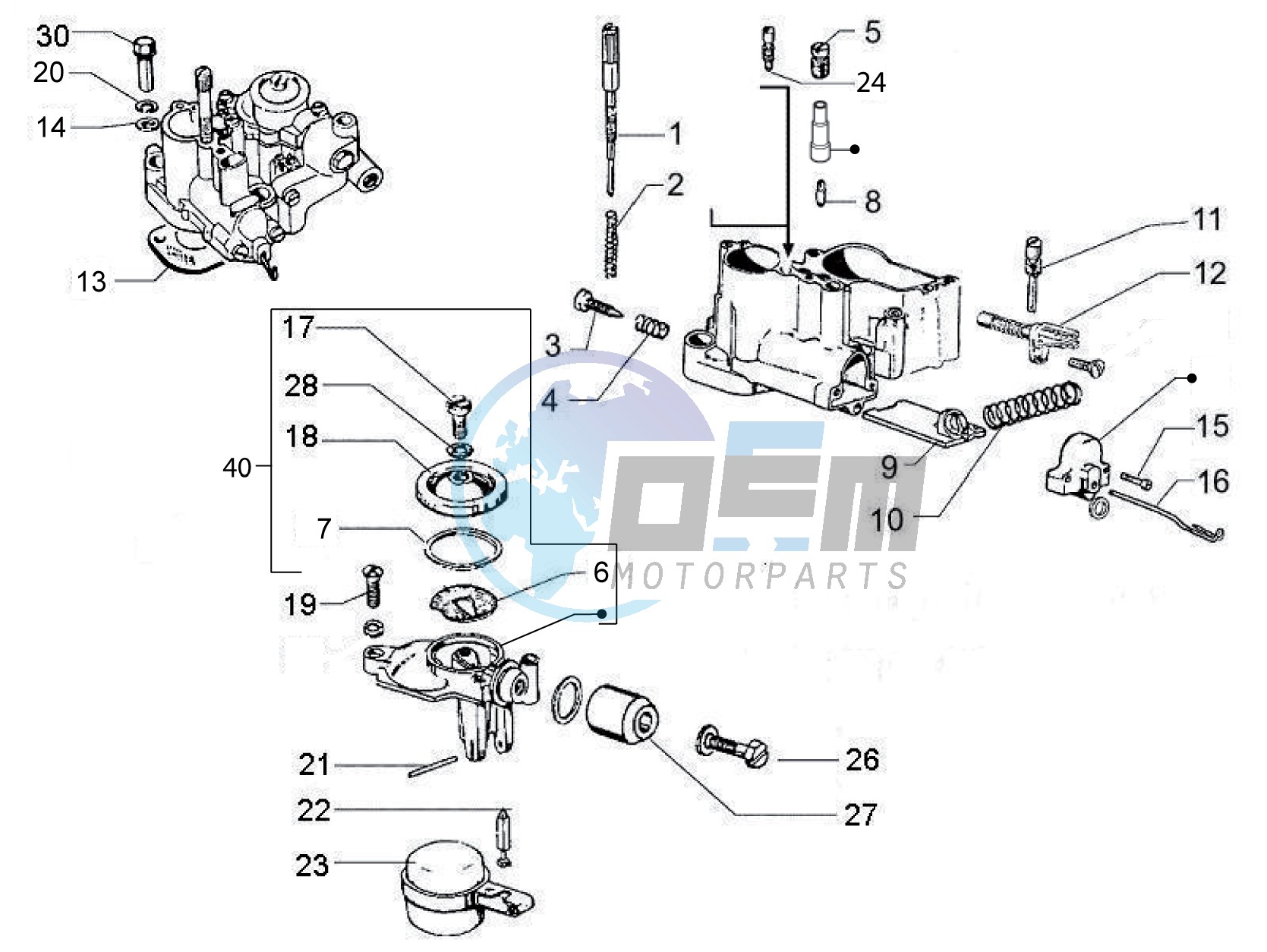 Carburetor's components