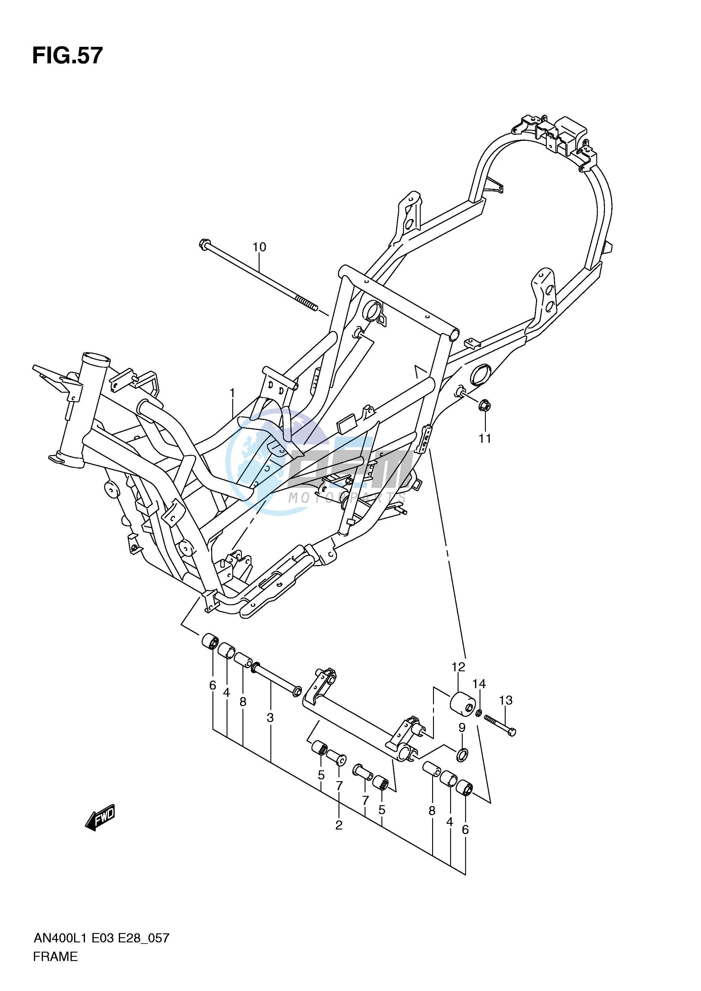 FRAME (AN400L1 E3)