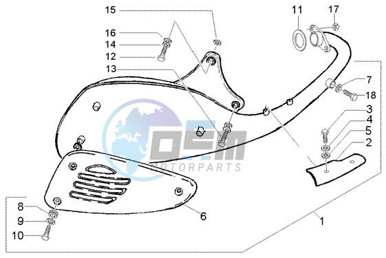 Catalytic silencer