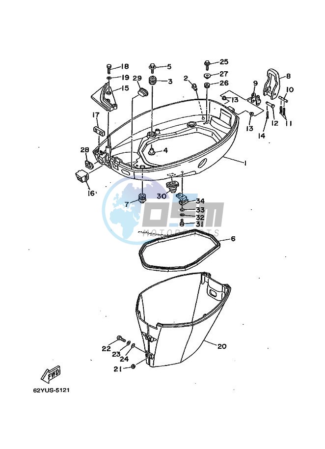 BOTTOM-COWLING