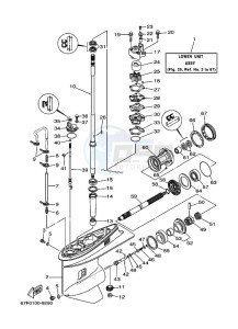 F100AETL drawing PROPELLER-HOUSING-AND-TRANSMISSION-1