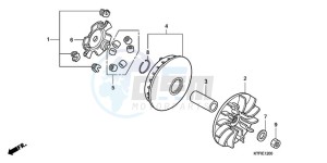 SH1259 E / 3E drawing DRIVE FACE