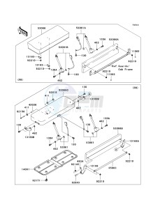 KAF 950 E [MULE 3010 TRANS4X4 DIESEL] (E8F) E8F drawing SEAT