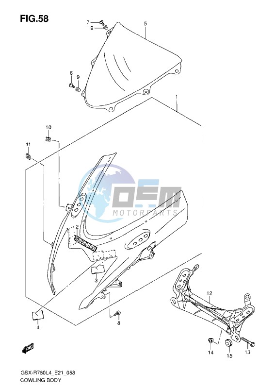 COWLING BODY L4