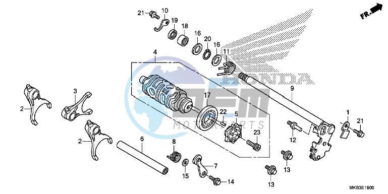 GEARSHIFT DRUM