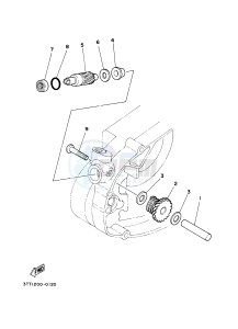 DT175 (3TSV) drawing TACHOMETER GEAR