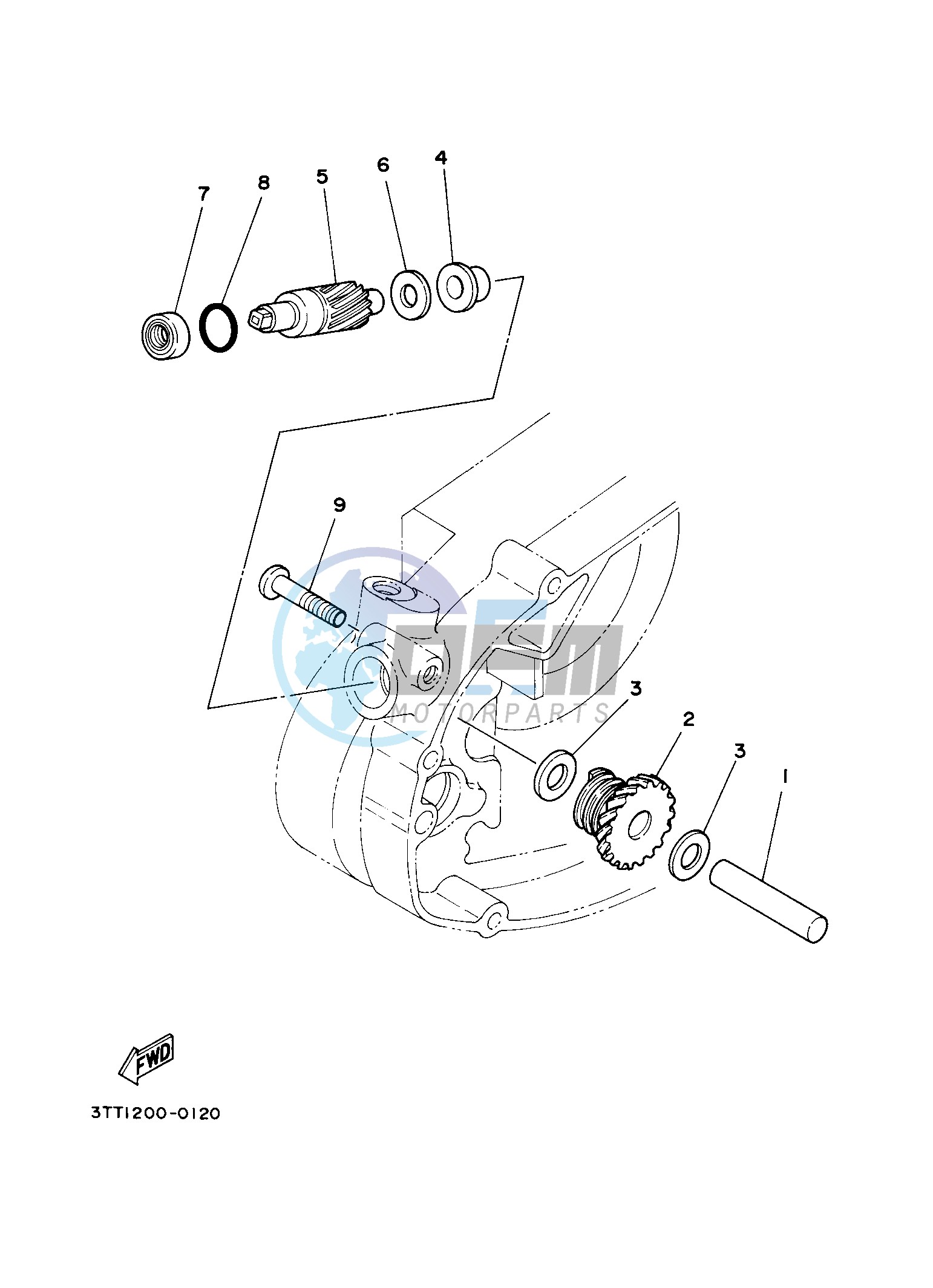 TACHOMETER GEAR