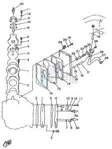 115B drawing CYLINDER--CRANKCASE-2