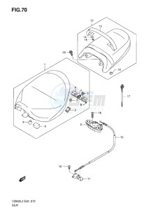 VZ800 drawing SEAT